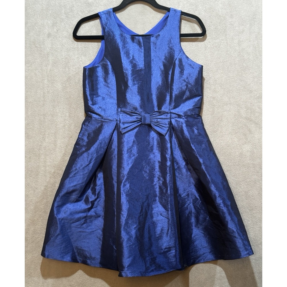 NWT‎ Retro Style Mini Dress Junior 16 Blue HOCO Fairy Prom Dance READ Taffeta
